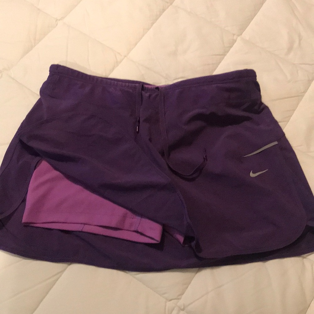 Nike Dri-Fit tennis skort, purple size S